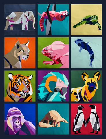 Each month a FPP pattern is included of an endangered animal