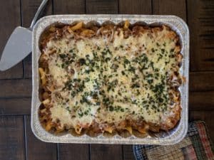 Basked Ziti Recipe from Frontière Natural Meats