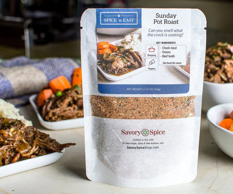 Spice 'n Easy Pot Roast mix from Savory Spice