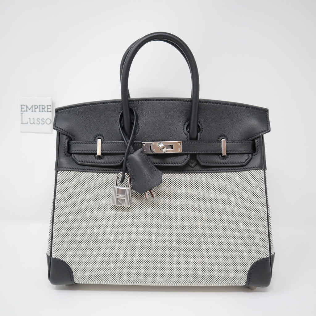 Hermès Black Clémence Lindy 26