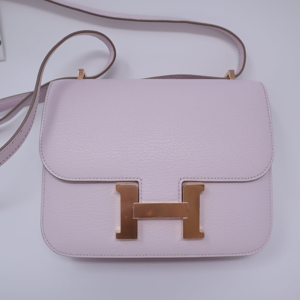 Hermes Constance 18 in Rose Confetti: a review - Happy High Life