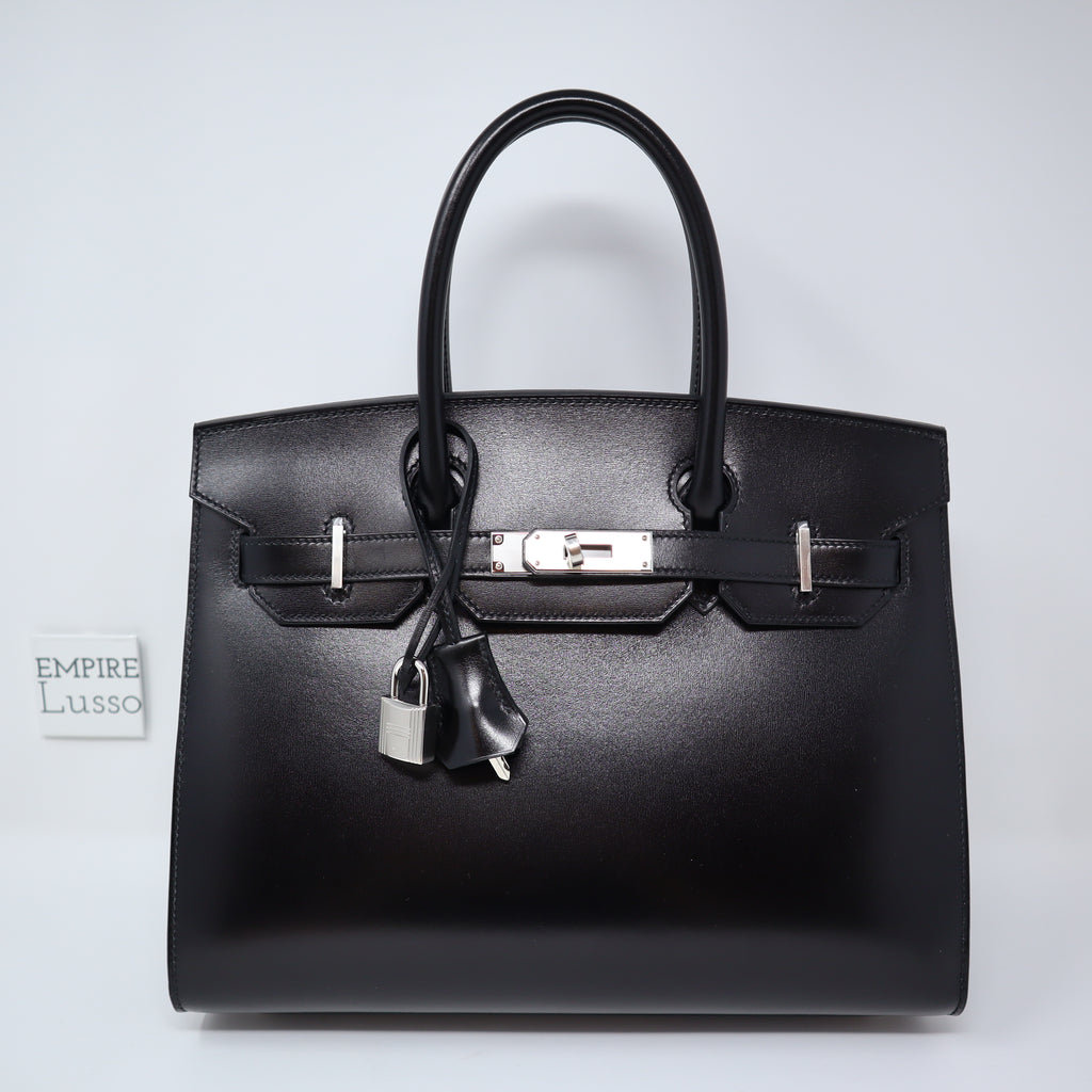 Hermes 24/24 29 Bag Black Clemence / Swift Gold Hardware – Mightychic