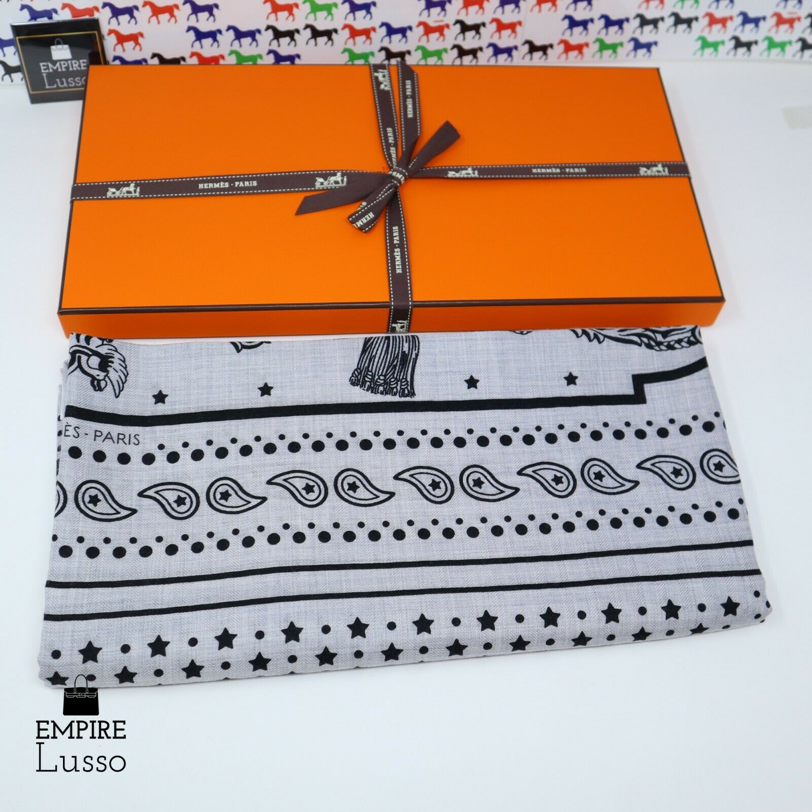 hermes les cles bandana