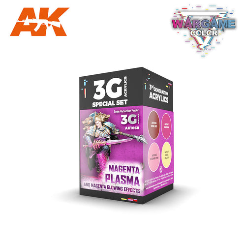 AK Interactive AK11707 3G Paints Briefcase Set 120 Wargame Colors
