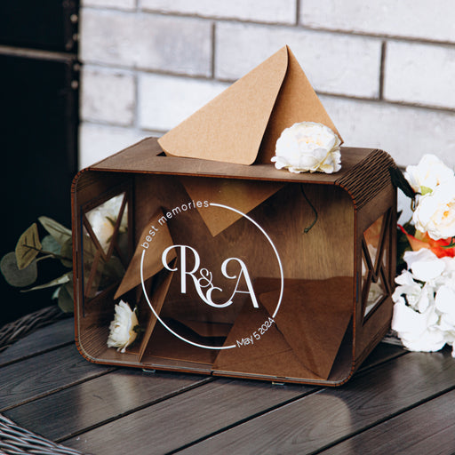 Wooden Personalised Floral Wedding Memory Box Wedding Keepsake Boxes Gift  For Bride And Groom Custom Name Unique Gift Idea - Jewelry Packaging &  Display - AliExpress