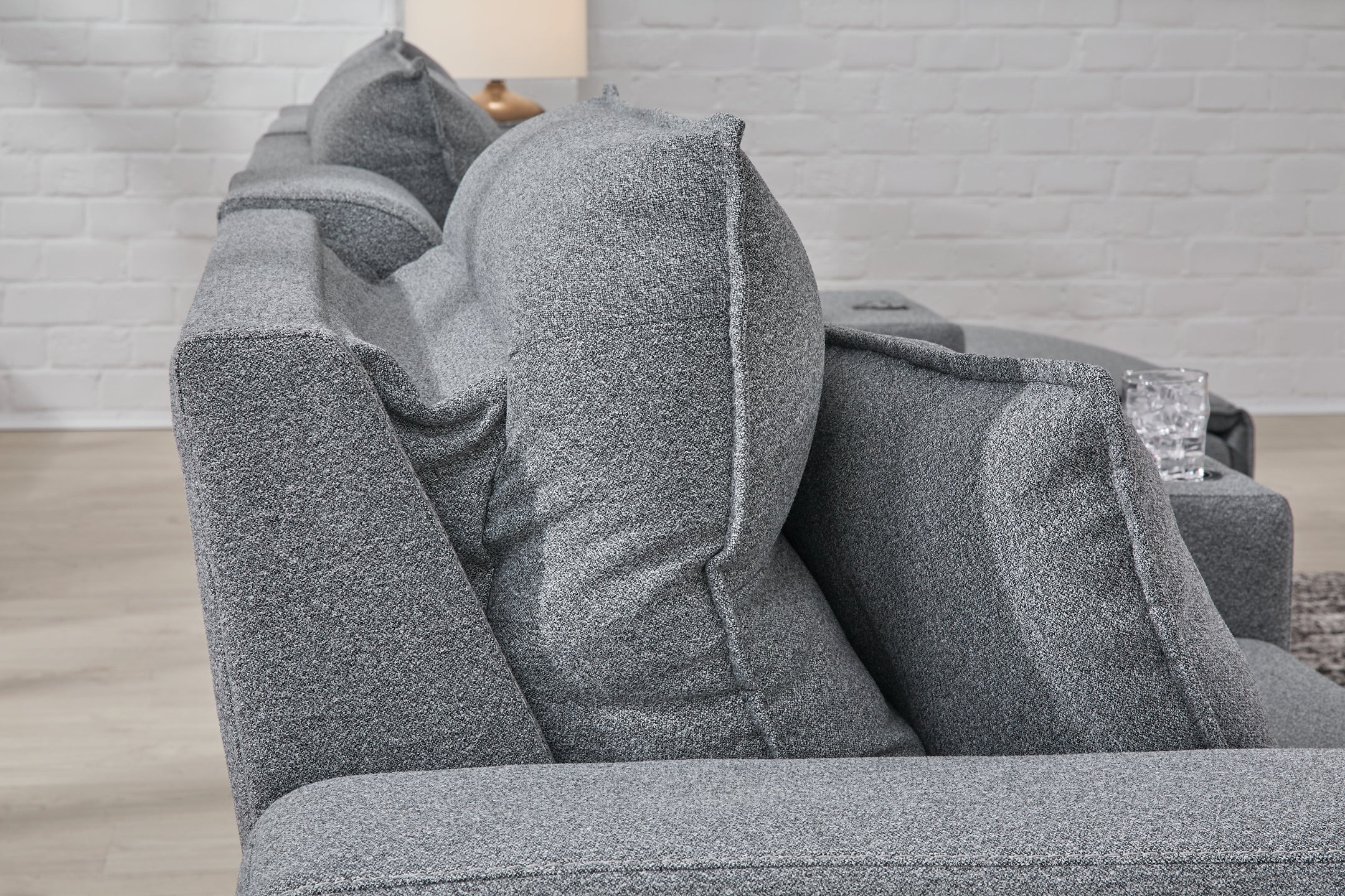Modmax Reclining Sectional Set of 6 Pieces with a Convenient Storage Console
