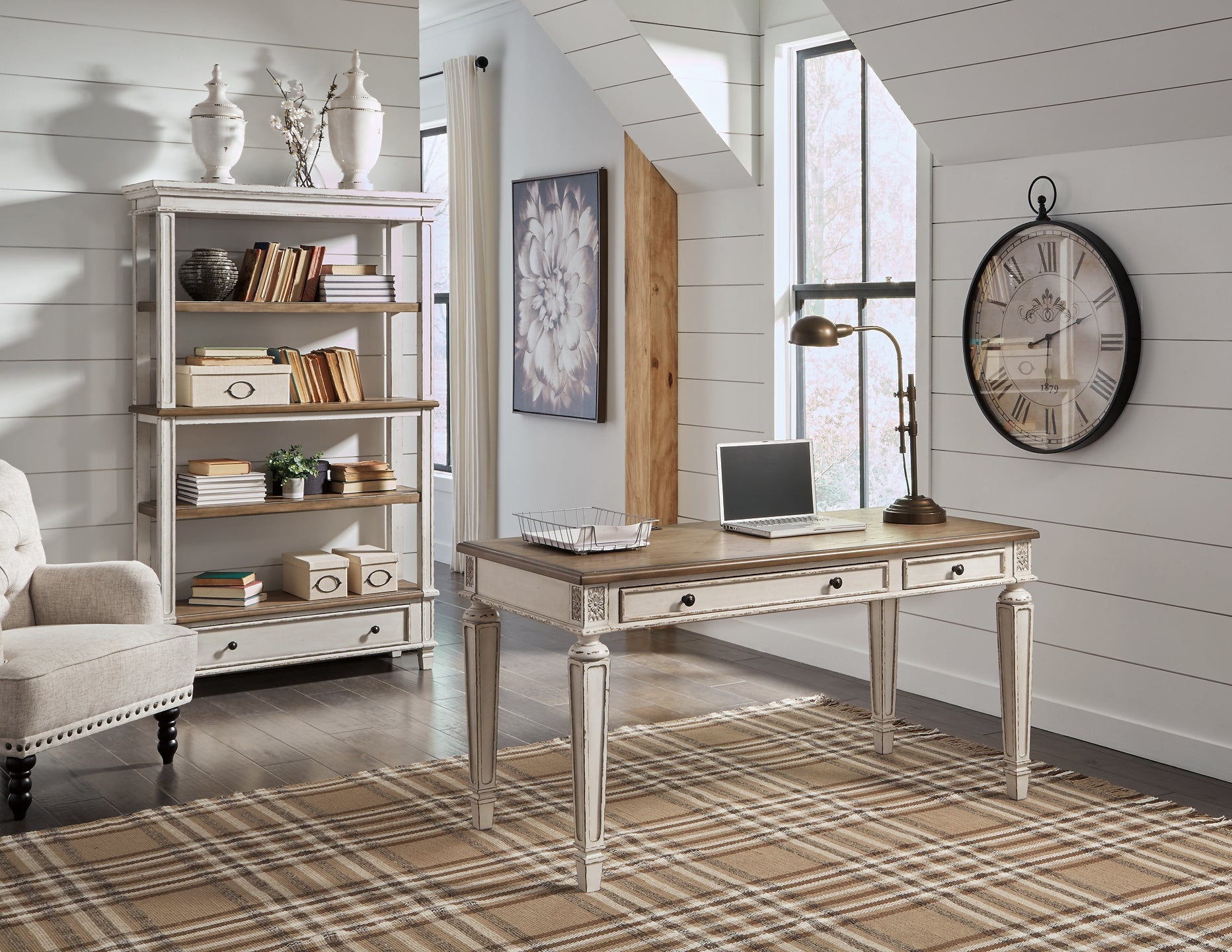 Realyn Desk with Storage for Your Home Office