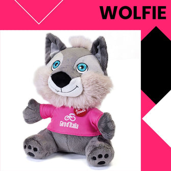 Lupo Wolfie mascotte Giro d'Italia Trudi