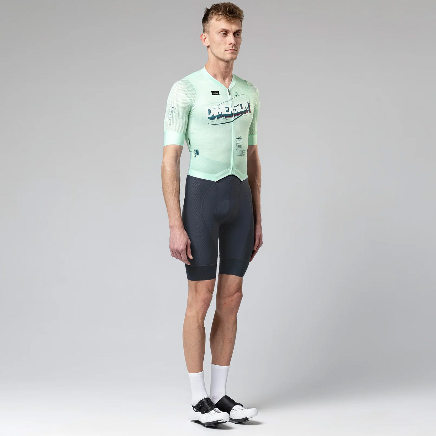 Gobik Brooklyn Polythedron K10 skinsuit - Green | All4cycling