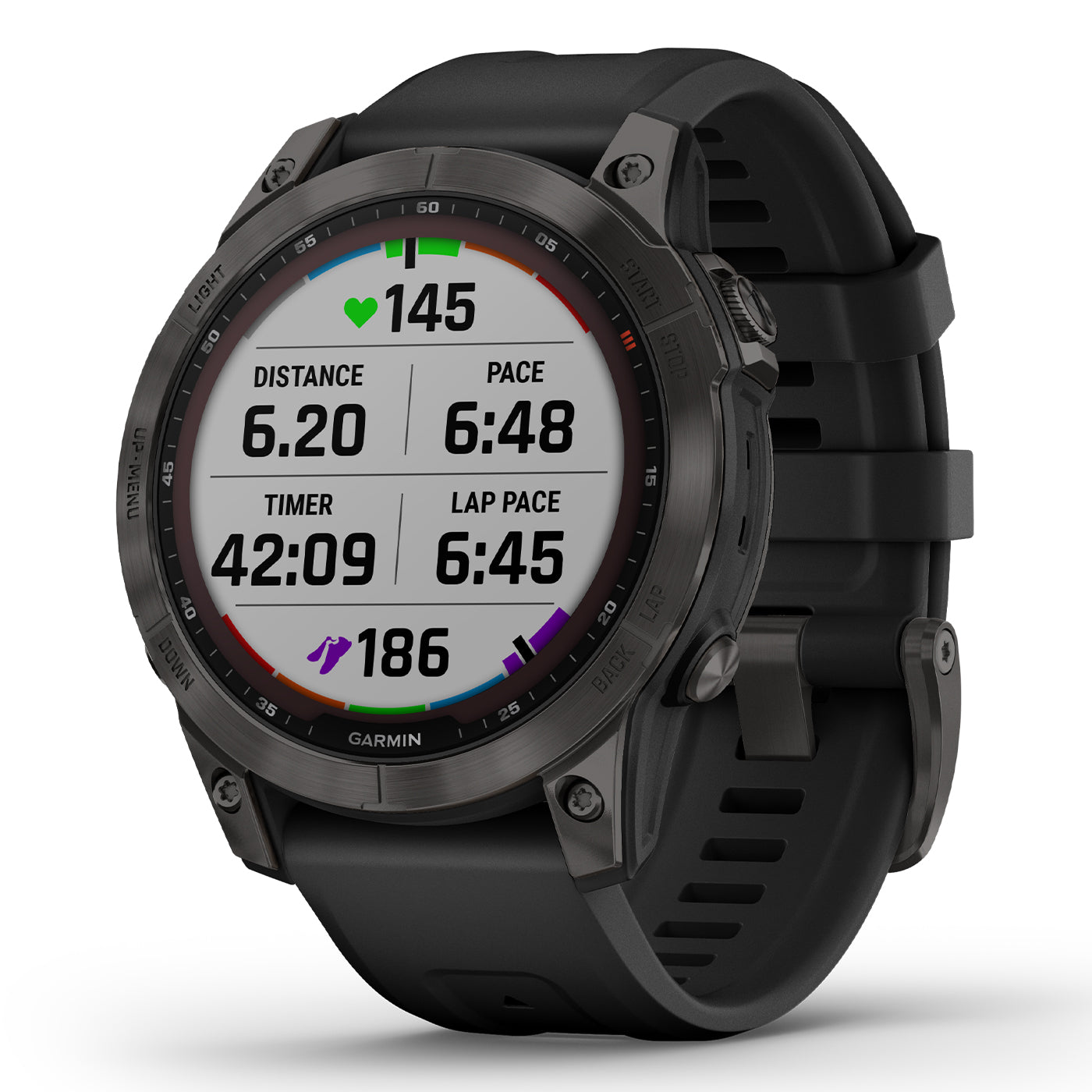 Garmin Fenix 7 Sapphire Solar, Titanium