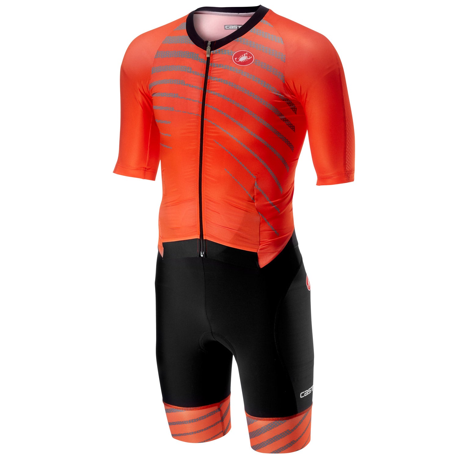 Castelli All Out Speed Suit skinsuit - Orange