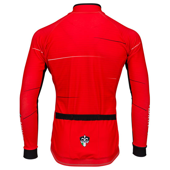 Wilier Caivo long sleeve jersey - Red | All4cycling
