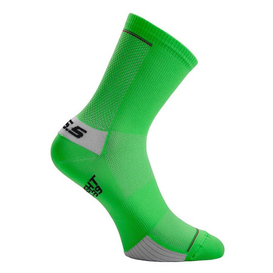 Q36.5 Ultralight socks - Green Fluo | All4cycling