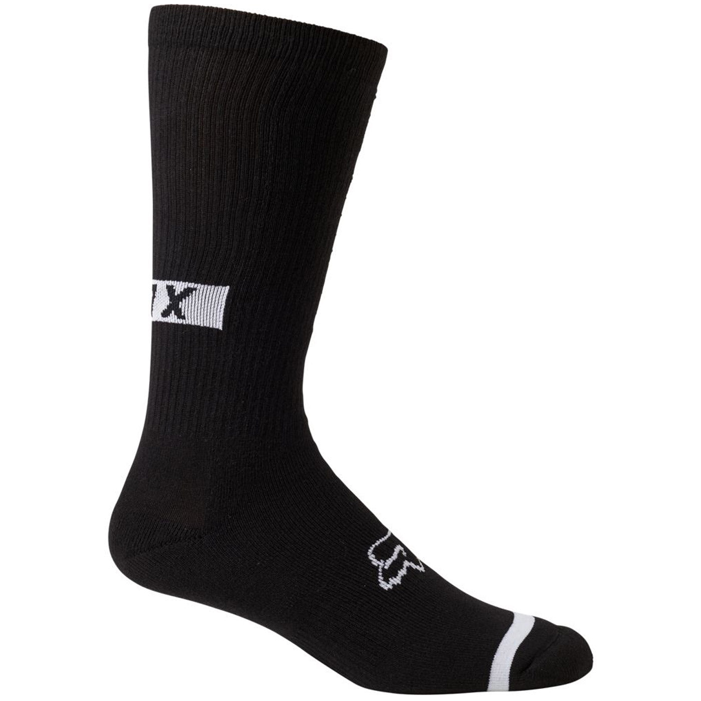 Fox 10 Defend Crew socks - Black | All4cycling