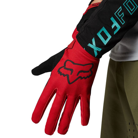 FOX Youth Dirtpaw Glove Flo Red