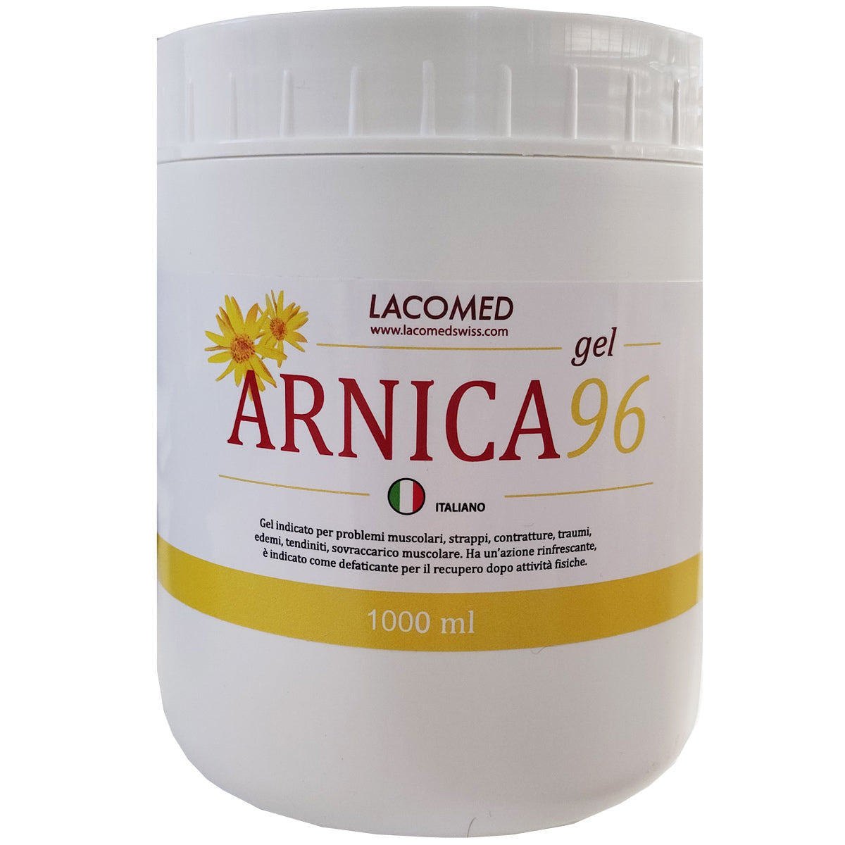 Gel Arnica 96 Lacomed - 1000ml Taglia unica / Bianco