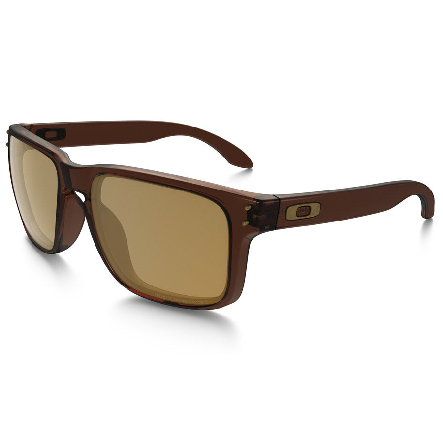 Holbrook Oakley Sunglasses - Matte Root Beer Bronze Polarized | All4cycling