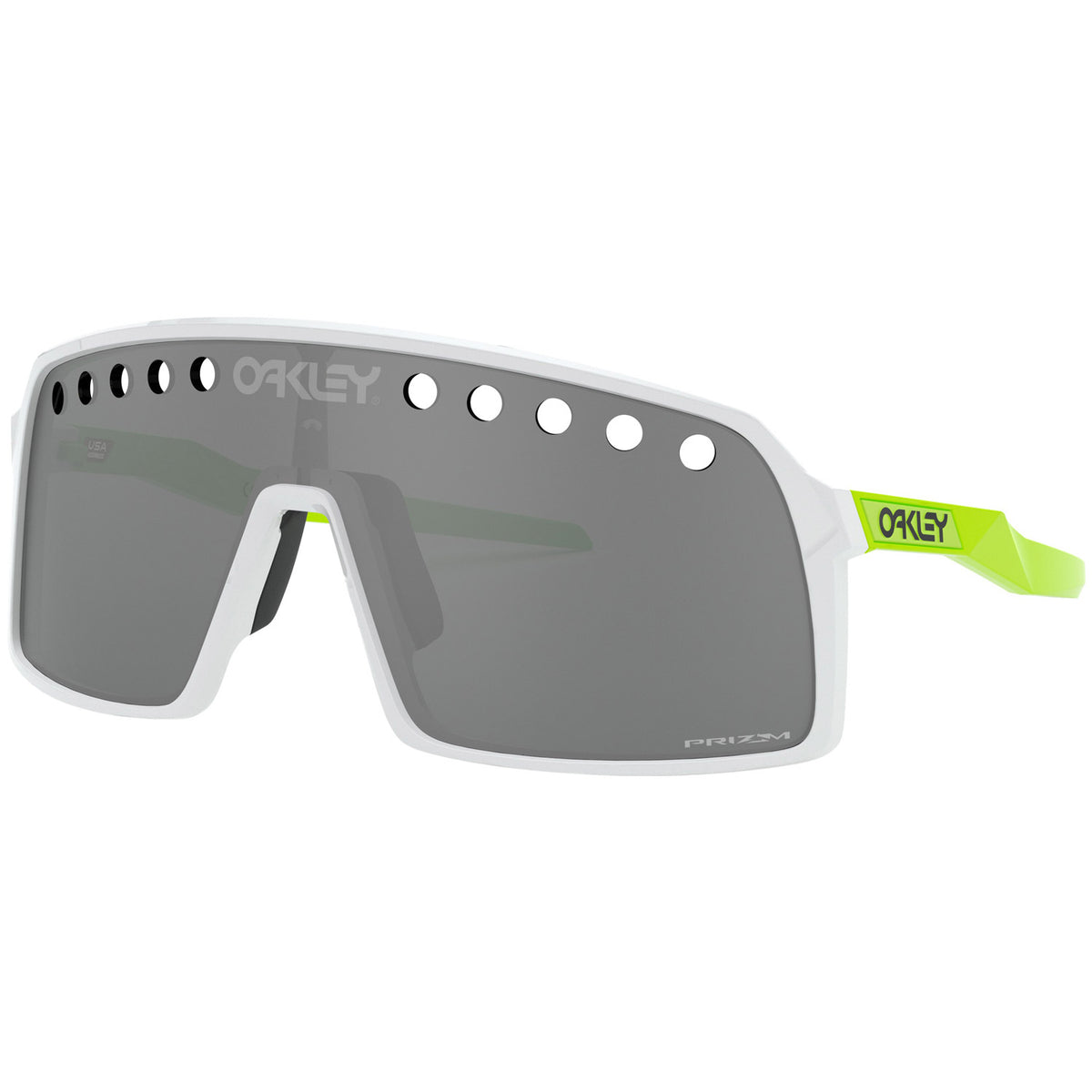 Oakley Sutro Origins Collection sunglasses - Polished white prizm black |  All4cycling