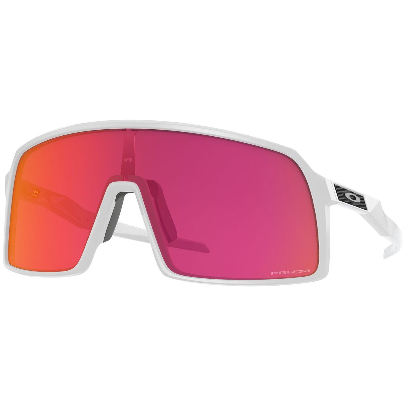 Oakley Sutro sunglasses - Polished White Prizm Field | All4cycling