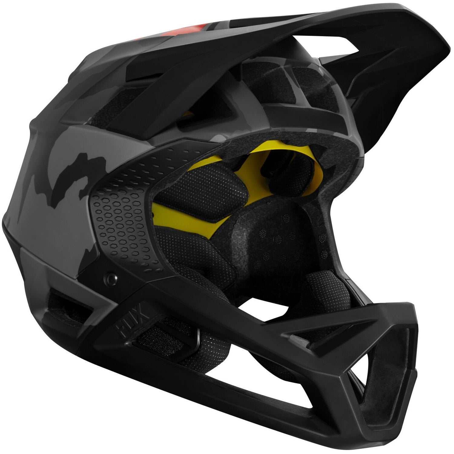 Fox Proframe helmet - Black grey | All4cycling