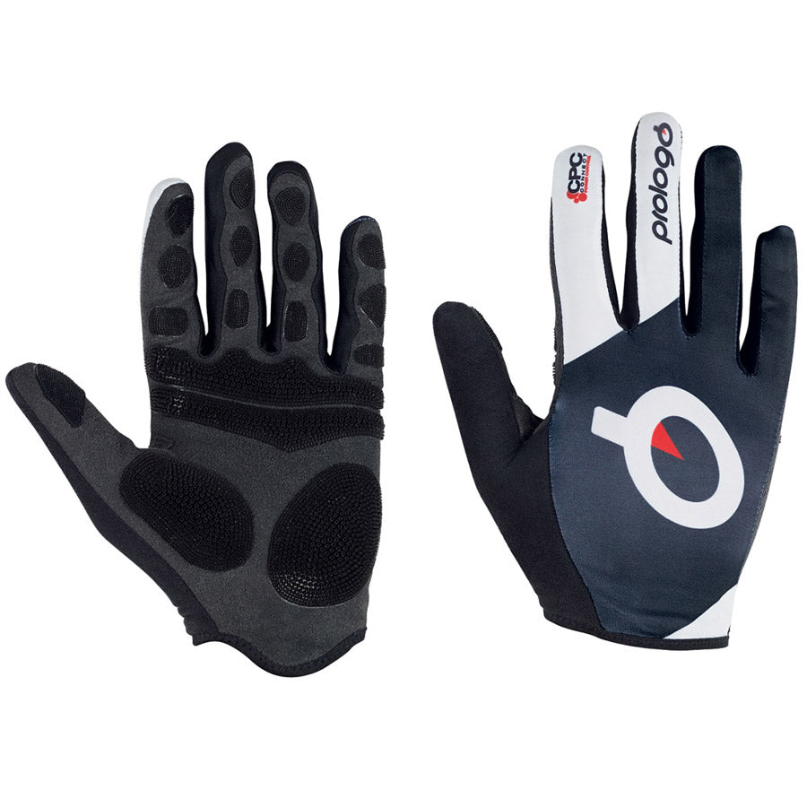 Guantes Largo Prologo CPC Blanco Negro All4cycling