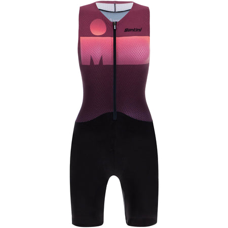 Body mujer mangas Tri Santini Audax - Ironman |