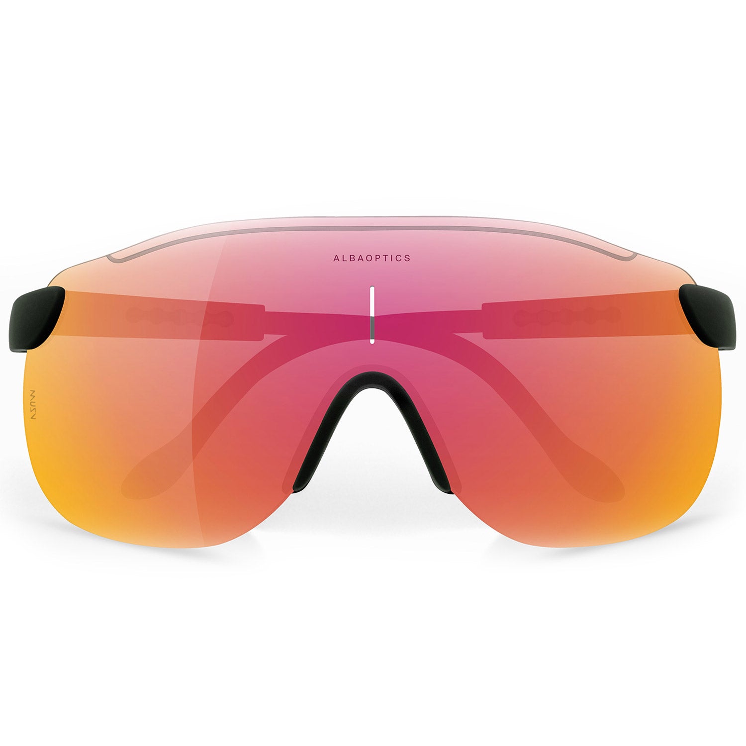 Occhiali Alba Optics Stratos - Blk Vzum ML Lava | All4cycling