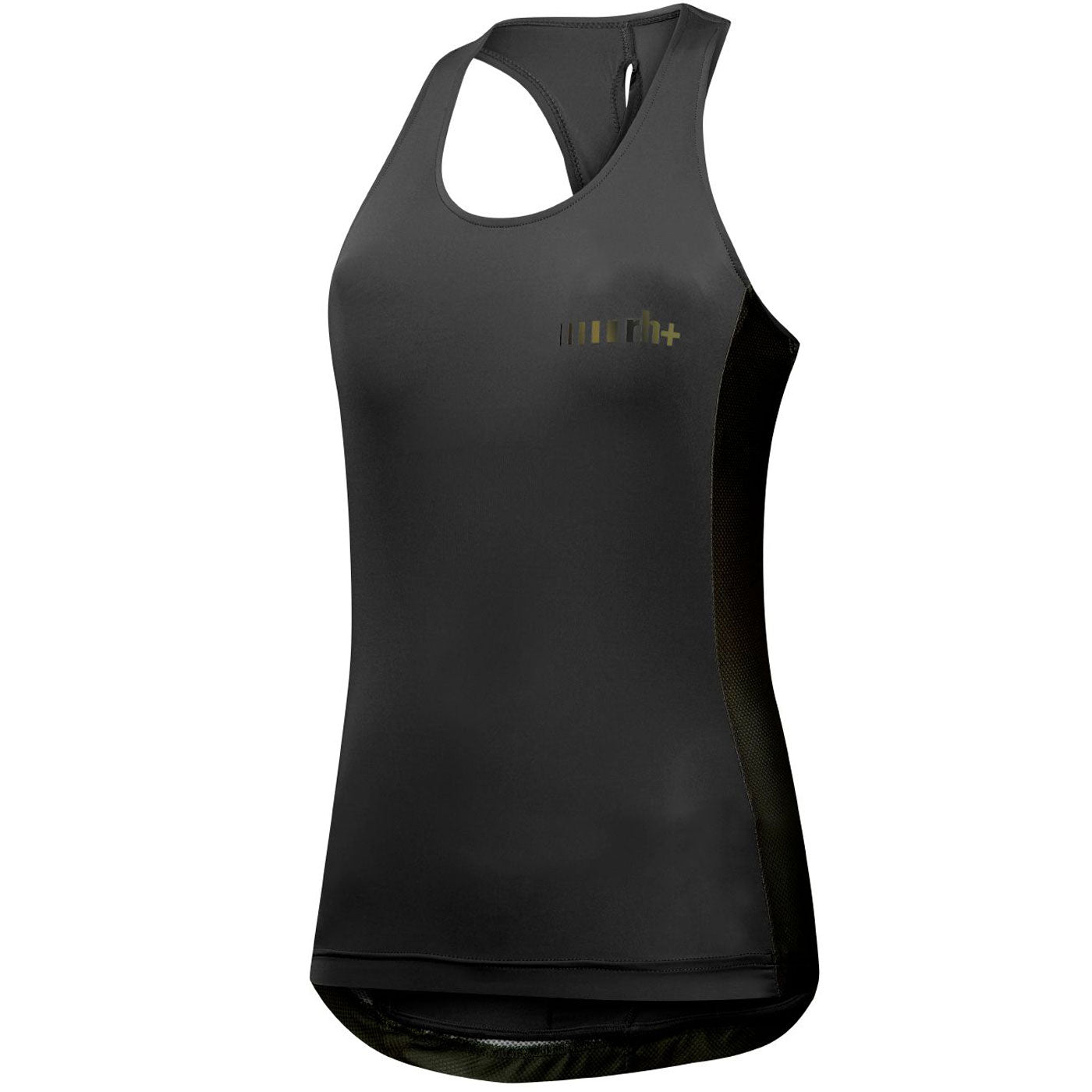 Rh+ Logo Tank women top - Black | All4cycling