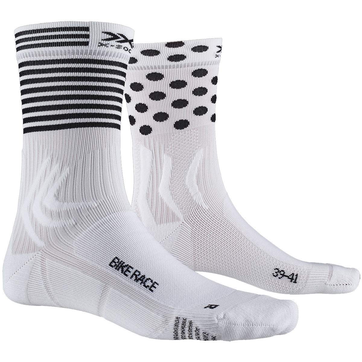 Bandiet Omleiding archief X-Socks Bike Race socks - White dots – All4cycling