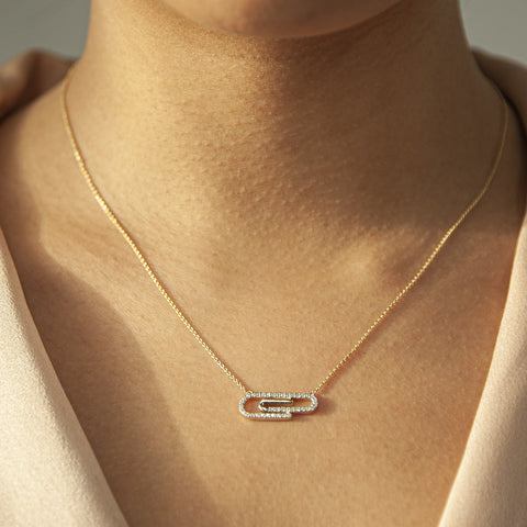 paperclip pendant