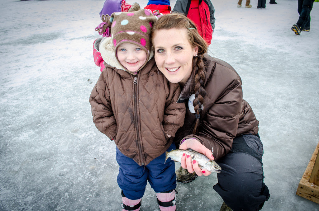 AlaskaIce Fishing With Kids