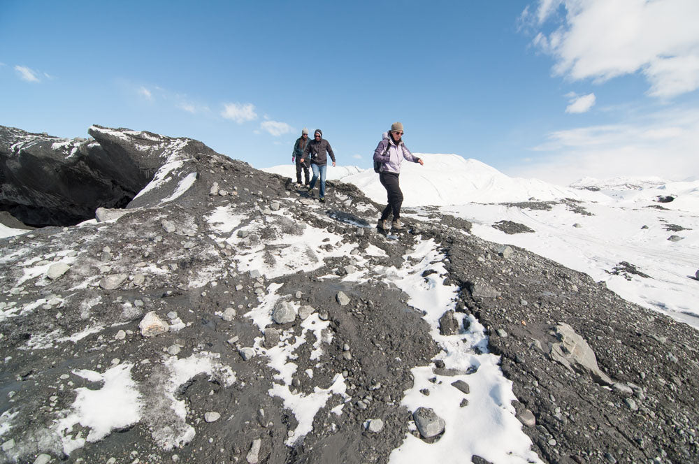 Hiking at Matanuska Glacier Cecil Sanders Photography