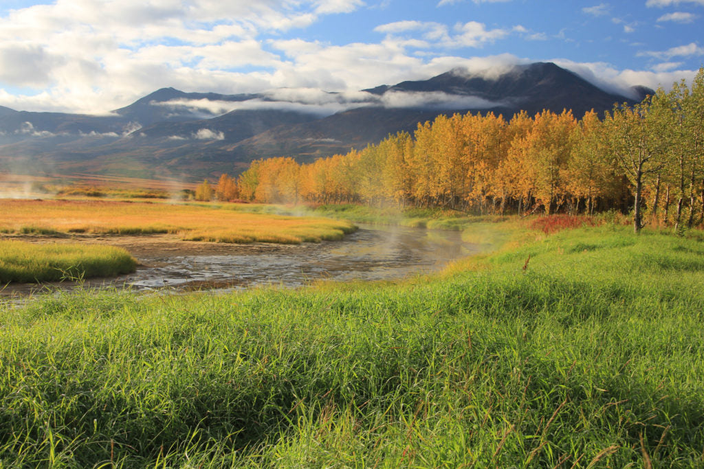 Alaska hot springs