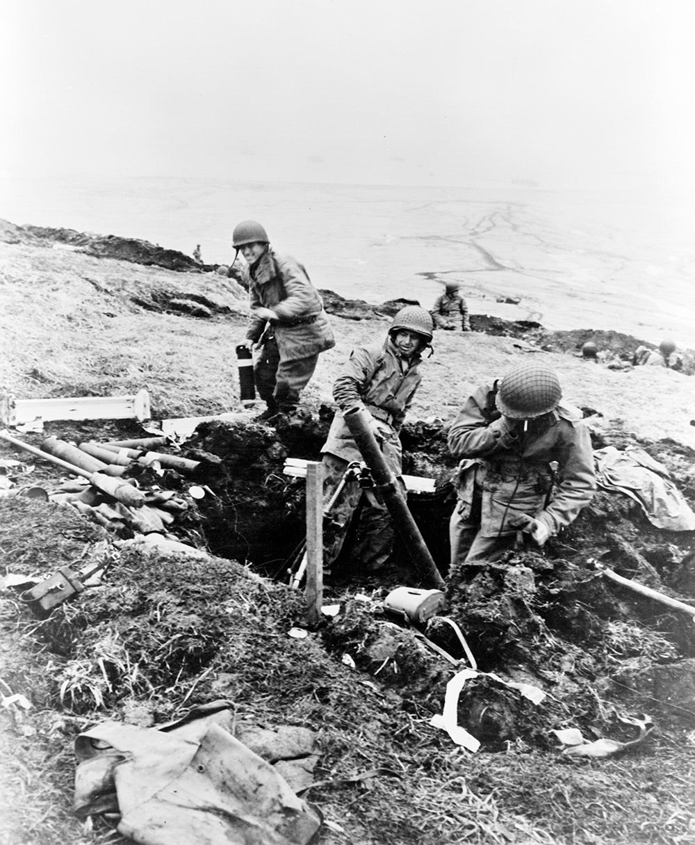 American mortar team