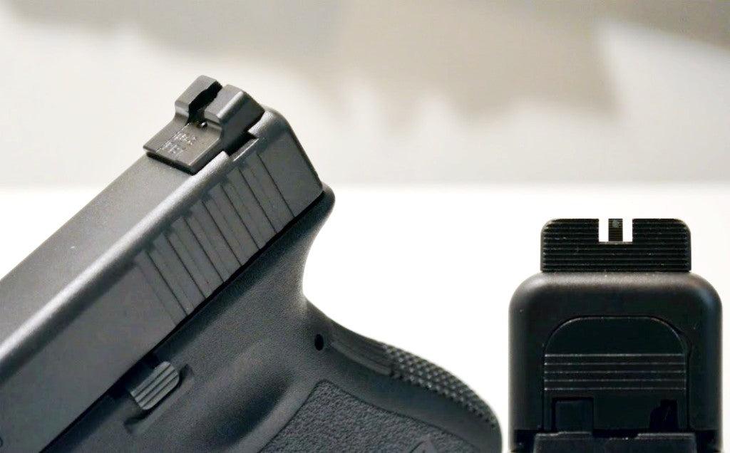 practical glock modifications redback one combat pistol sights