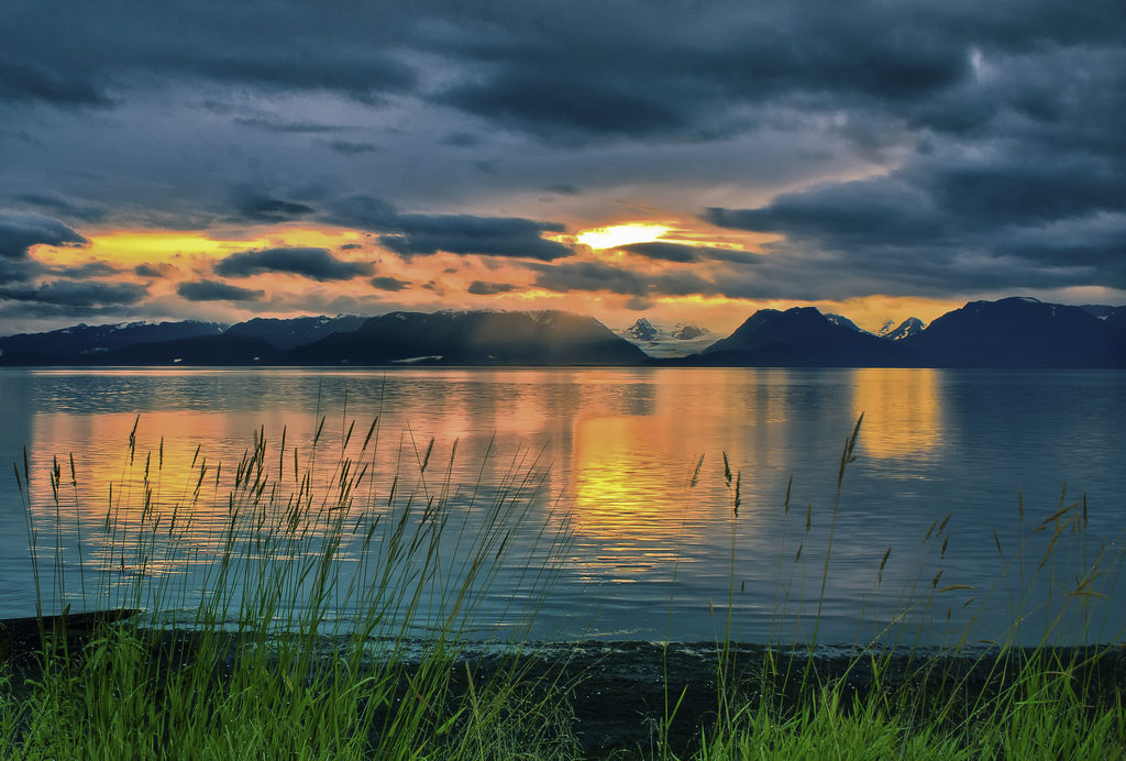 sunset homer alaska 