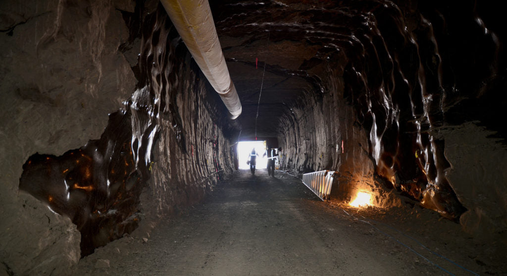 Alaska's underground permafrost tunnel 