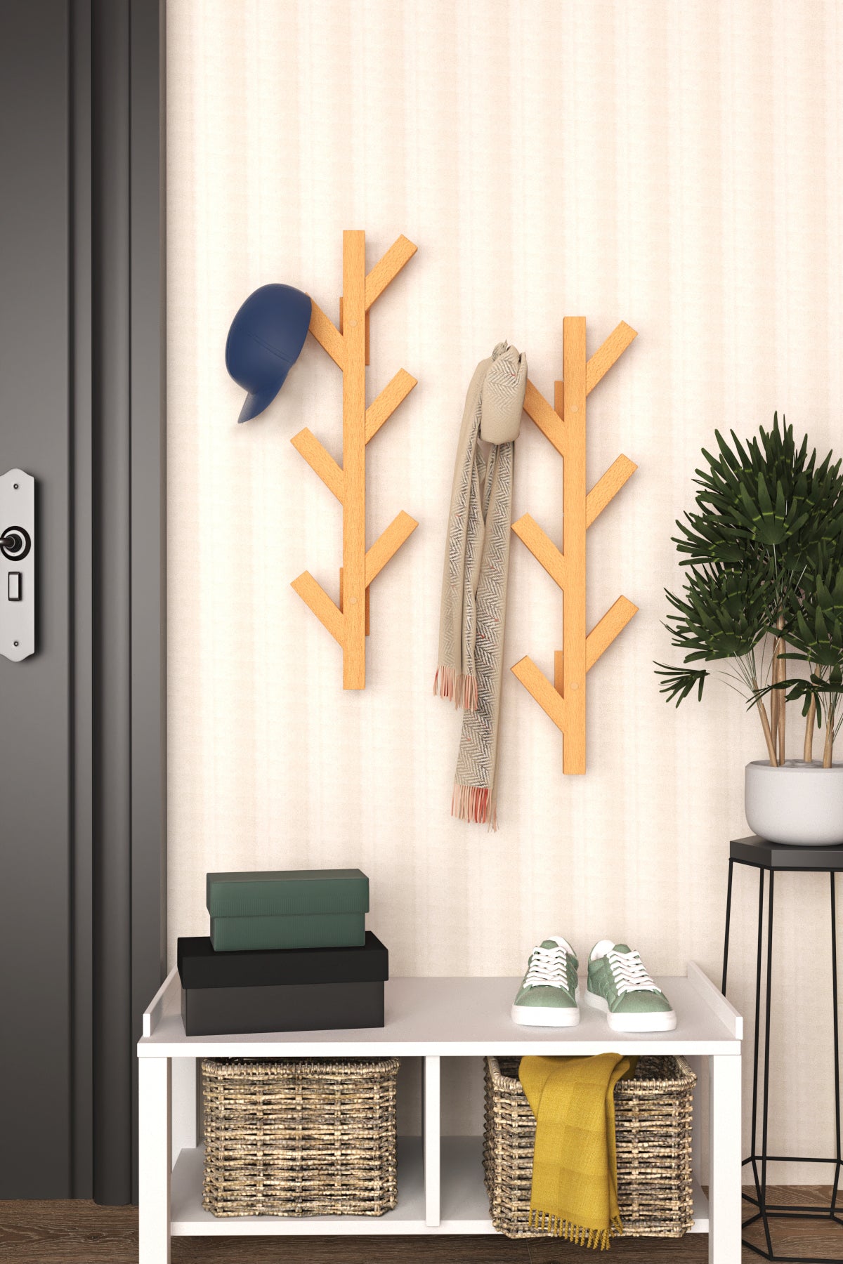 25 Wall-Mounted And Ceiling Coat Racks And Hooks DigsDigs