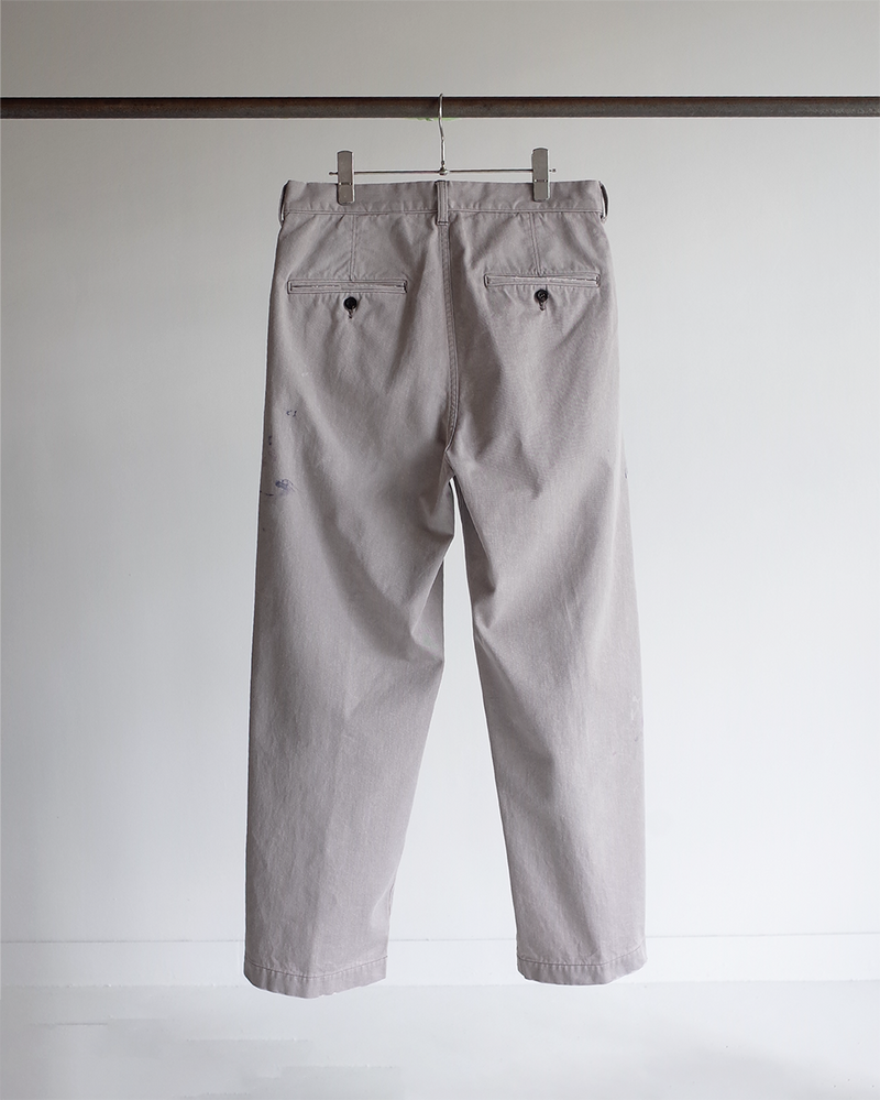 ANCELLM PAINT CHINO TROUSERS アンセルム ブランド雑貨総合 nods.gov.ag