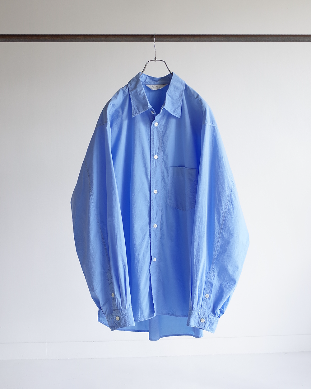 ANCELLM アンセルム LINEN SILK PULLOVER SHIRT www.sudouestprimeurs.fr