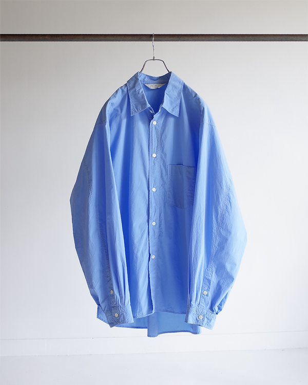 attic別注ANCELLM LINEN SILK PULLOVER SHIRT | givebacktickets.com