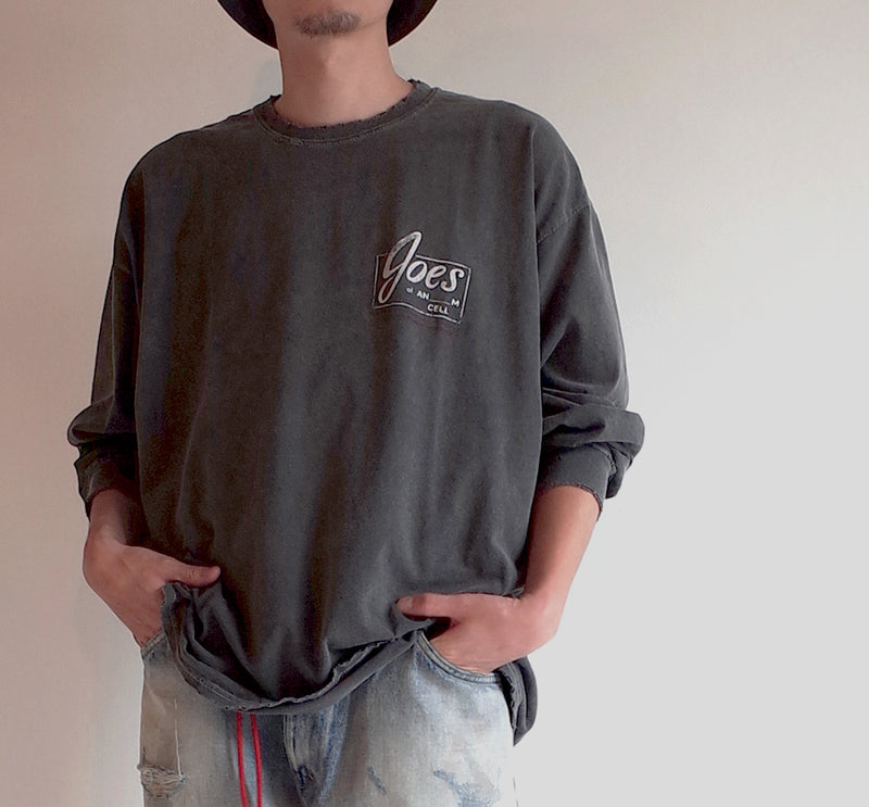 ANCELLM GOES AGING LS T-SHIRT ロンT アンセルム - トップス