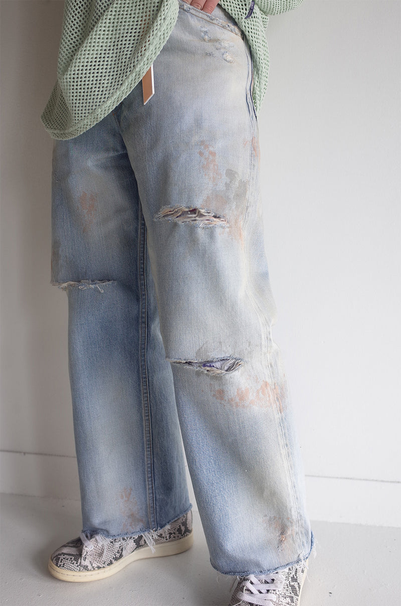 最高級のスーパー最高級のスーパーANCELLM SELVEDGE DENIM STRAIGHT 5P