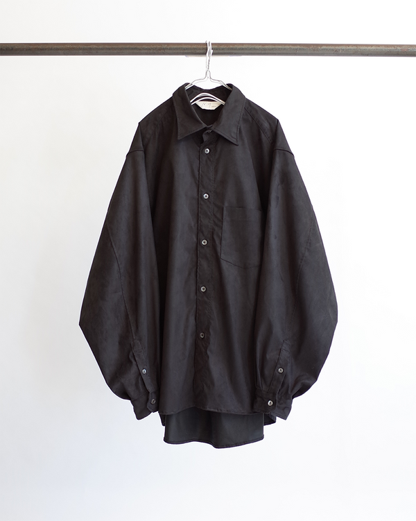 ANCELLM LINEN SILK PULLOVER SHIRT サイズはSサイズ hipomoto.com