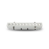 RUBIK 10 Light LED Adjustable Recessed Downlight w/Trim VMDL000610C024WH, White