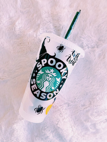 Starbucks Jack Skellington – Allana's Custom Creations