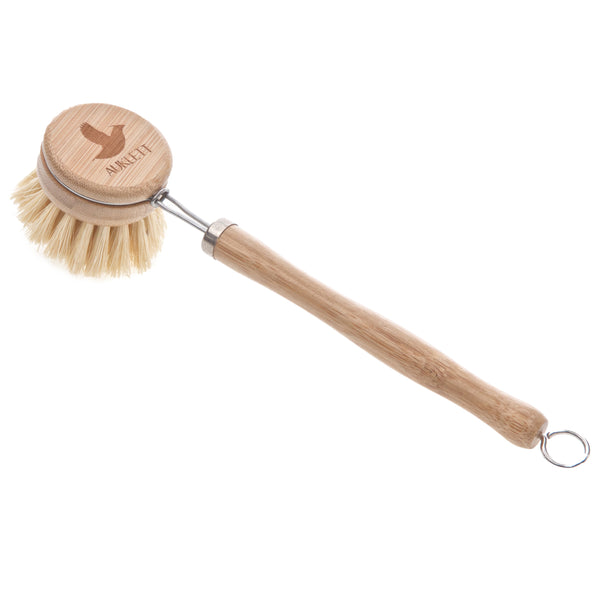 Wooden Dish Brush with Removable Head 0