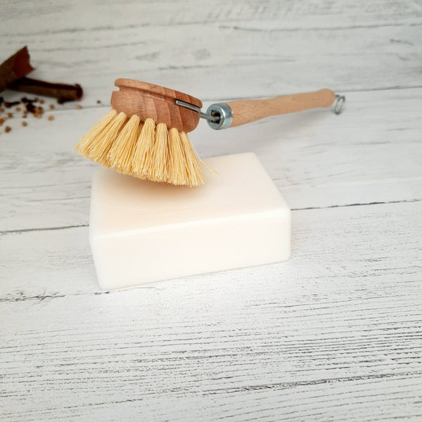 Wooden Dish Brush with Removable Head 1