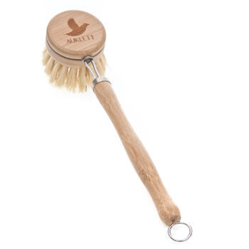 Wooden Dish Brush with Removable Head 3