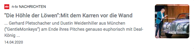 NTV Nachrichten - GentleMonkeys